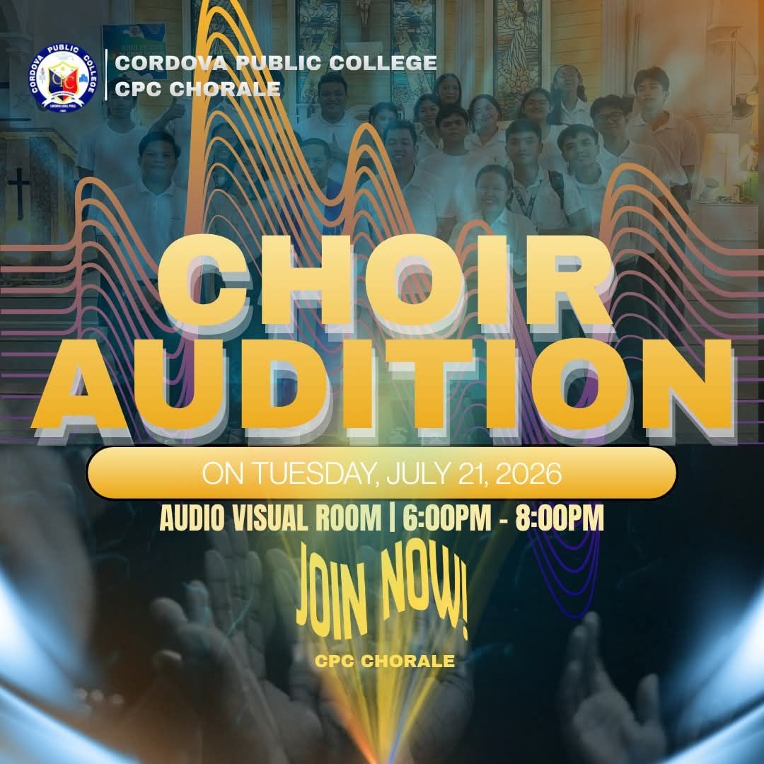 CALL FOR ASPIRANTS | CPC Chorale is Looking for New Members!